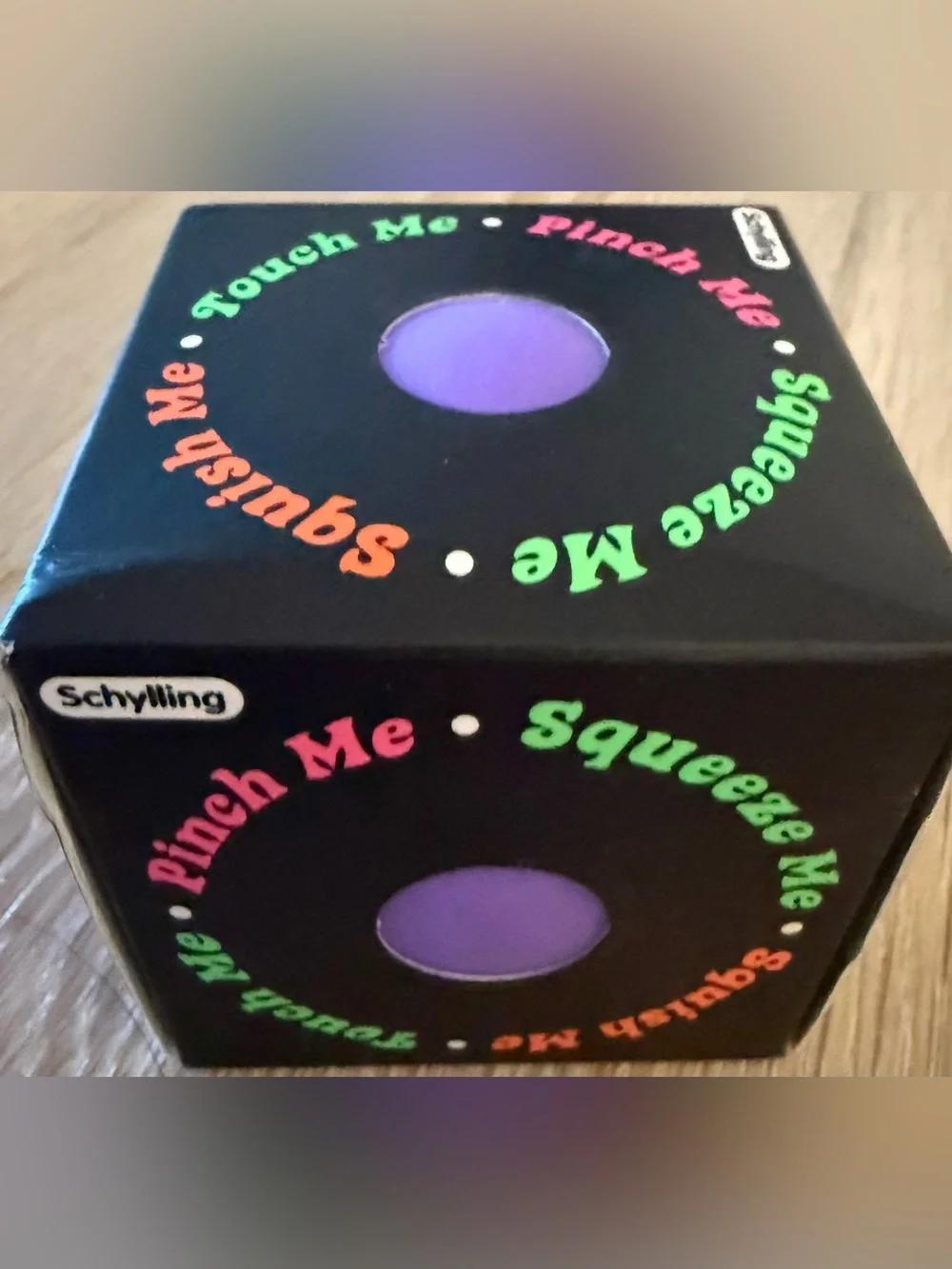 SCHYLLING NEEDOH GROOVY GLOB ORIGINAL PURPLE SQUISH SENSORY TOY. TRENDING!! NIB
